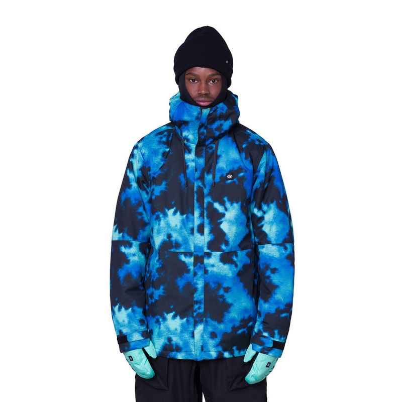 686 Foundation Jacket 2024|Blue Slush Nebula|L|M|S|XL