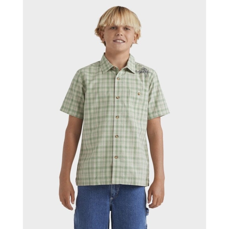 Billabong Youth Mogul Checkered Shirt