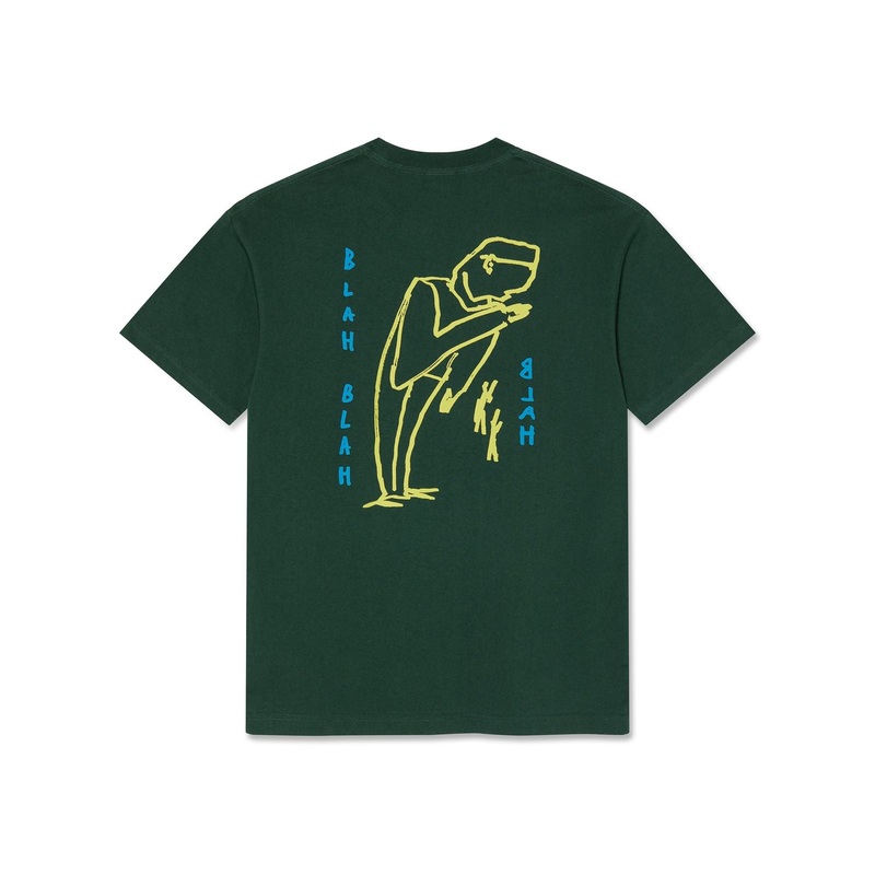 Polar Blah Blah Blah T-Shirt|Dark Green|S|M|L|XL