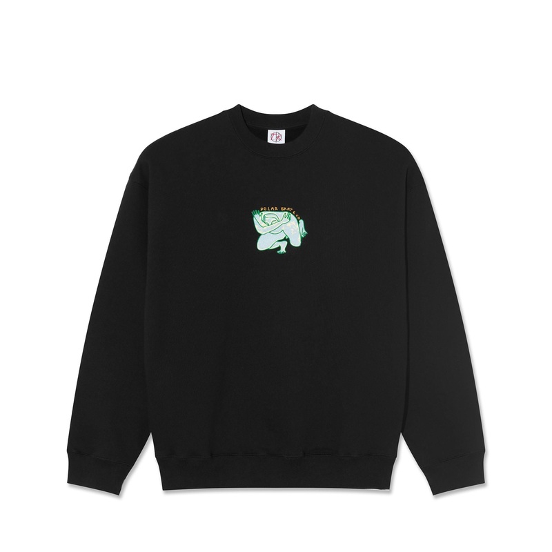 Polar Dave Crewneck Shy Bow|Black|S|M|L|XL