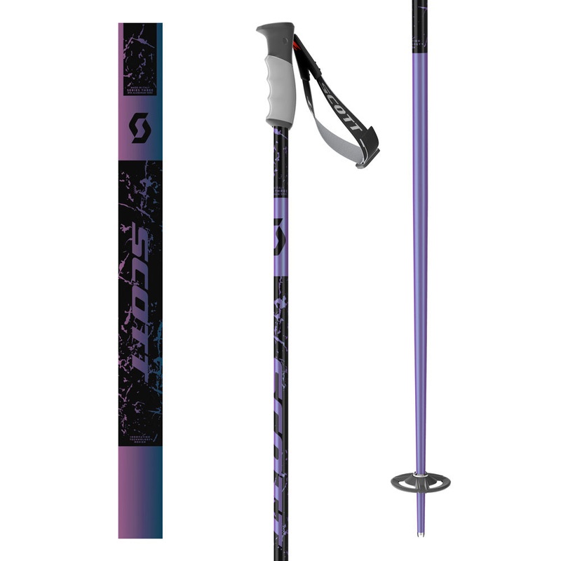Scott Pure SRS Ski Poles 2024|Aurora Green|54
