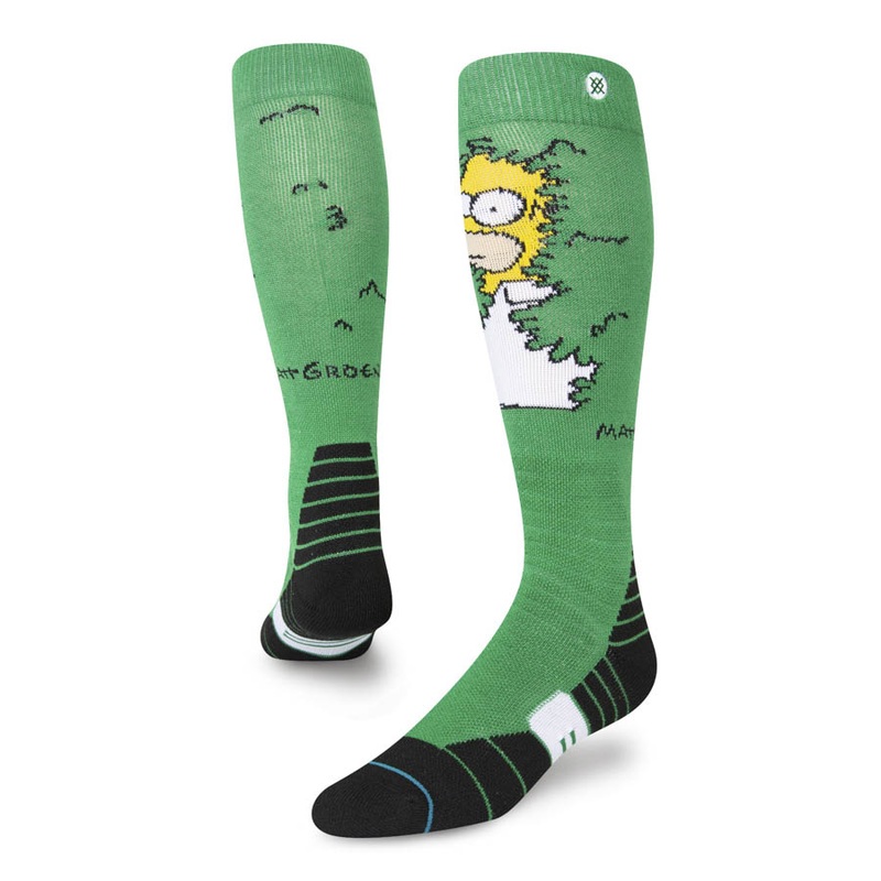 Stance Homer Snow Sock 2023|Green|L|M|S