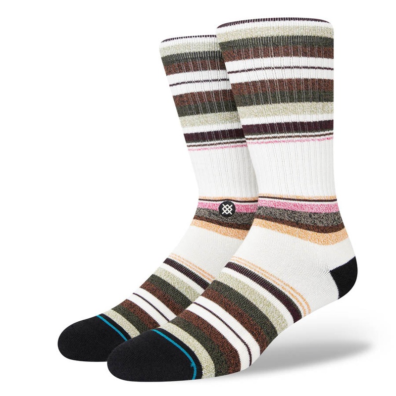Stance Sun Set Crew Sock 2023|Off White|L|M