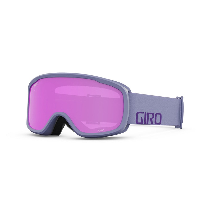 Giro Cruz Goggles 2025|Black Wordmark/Amber Scarlet|Lilac Wordmark/Amber Pink|OS