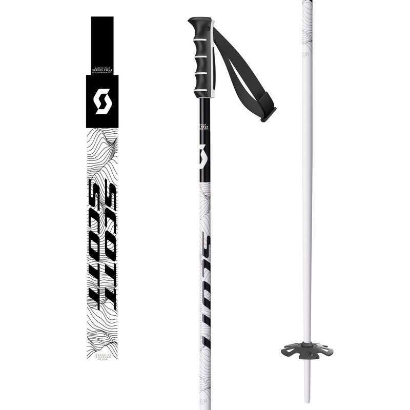 Scott SEA Ski Poles 2025|White|115|120|125|130
