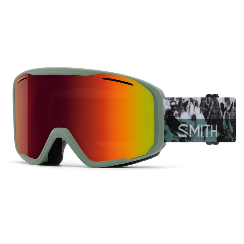 Smith Blazer Goggles 2025|Sage Brush Paste Up | Red Sol-X Mirror|White | Green Sol-X Mirror|OS