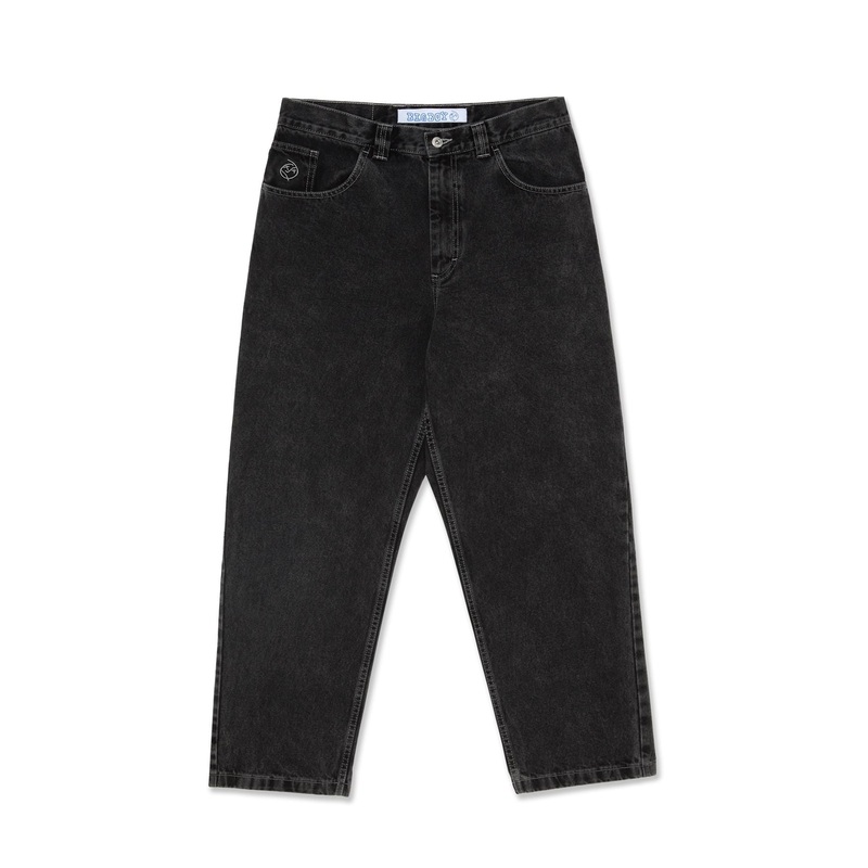 Polar Big Boy Pants – Silver Black