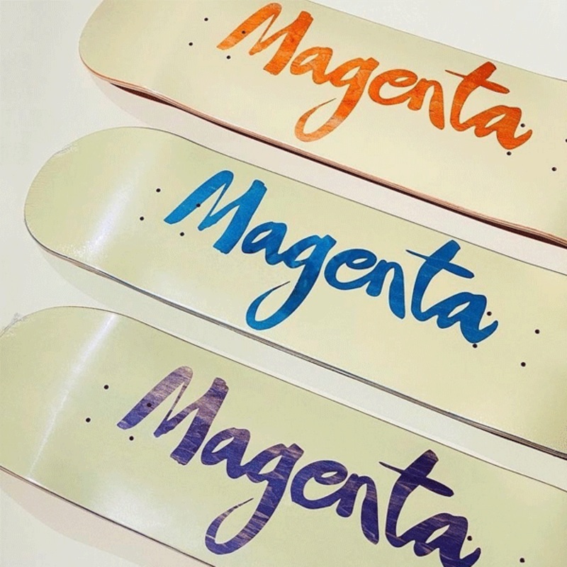 Magenta Big Brush Team Deck|8.5″