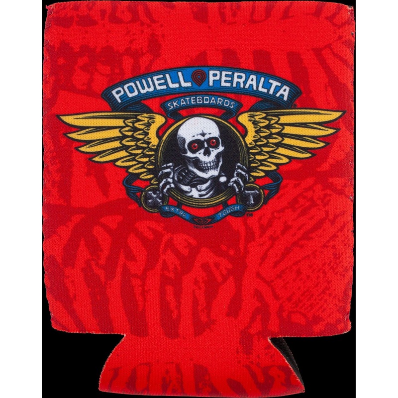 Powell Peralta Winged  Ripper Red Koozie
