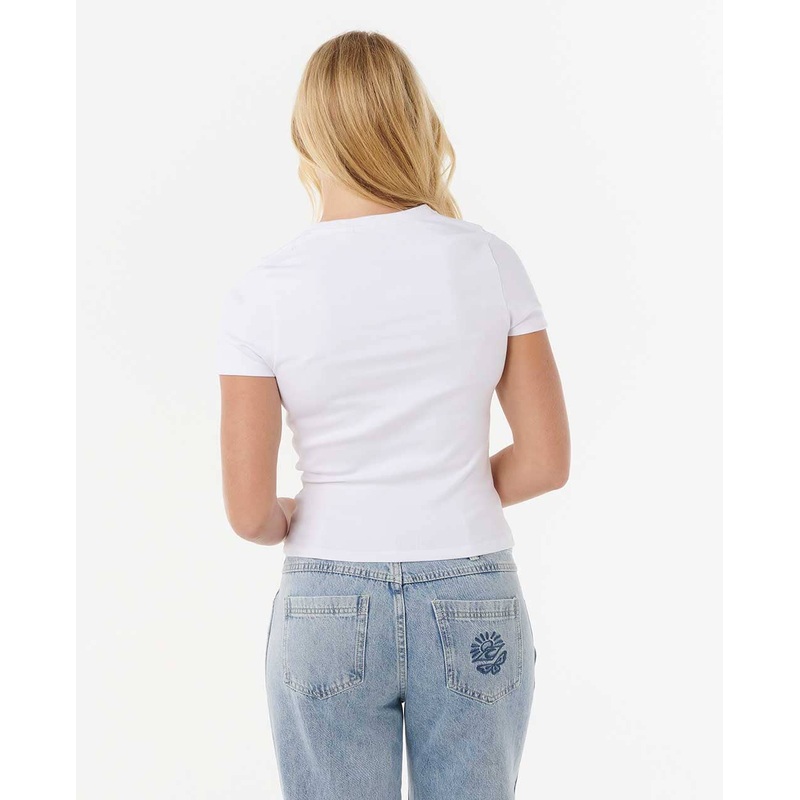 Rip Curl Hibiscus Fitted T-Shirt