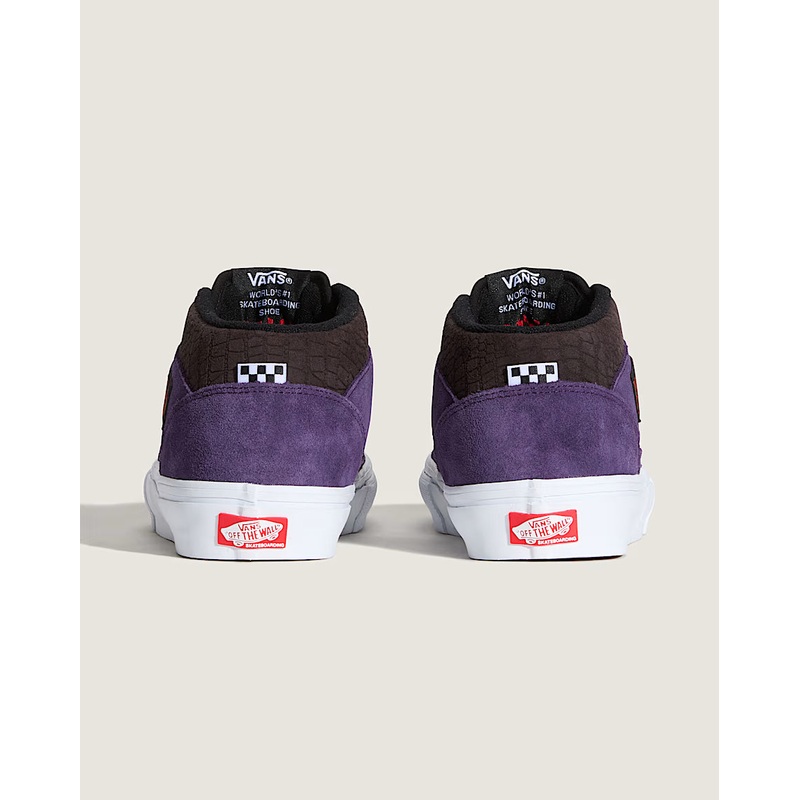 Vans Skate Half Cab Shoes – Croc / Grape Purple