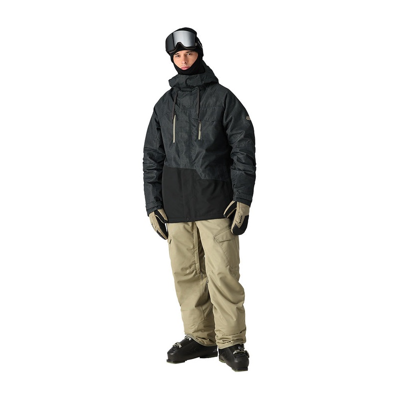 686 Geo Mens Jacket 2025|Black Ripstop Colorblock|Cypress Limestone Colorblock|Stellar Blue Colorblock|L|M|S|XL|XXL