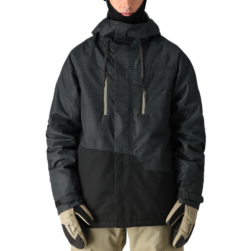 686 Geo Mens Jacket 2025|Black Ripstop Colorblock|Cypress Limestone Colorblock|Stellar Blue Colorblock|L|M|S|XL|XXL