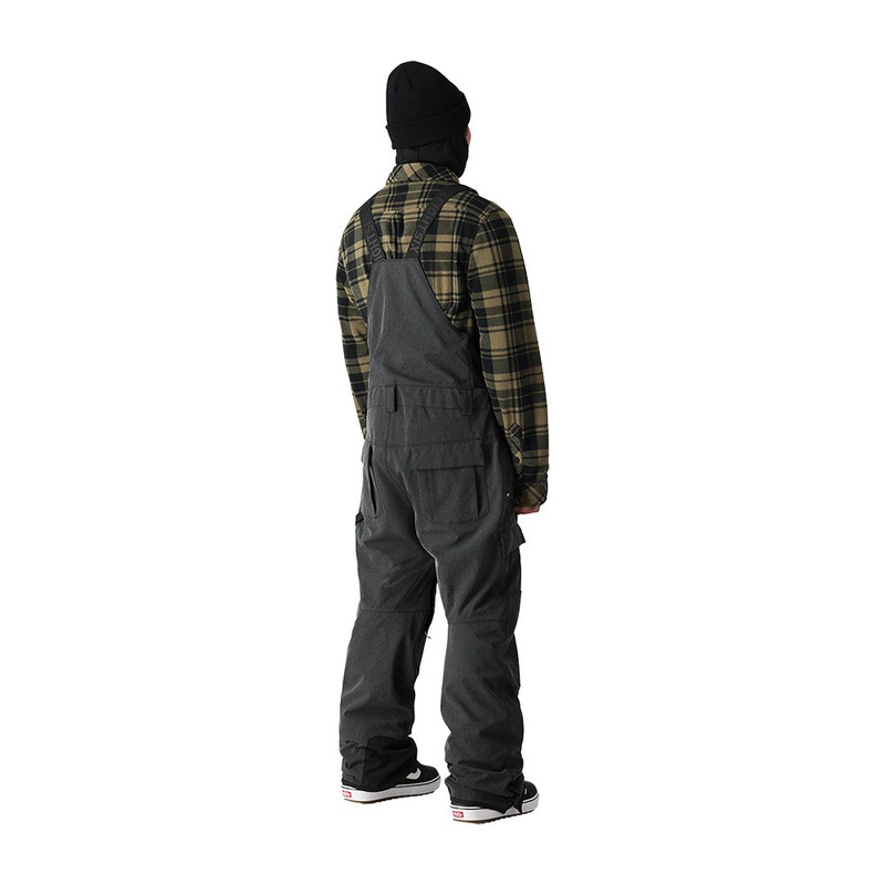 686 Hot Lap Mens Bib 2025|Black Denim|Charcoal Colorblock|Cypress Green|Limestone Colorblock|L|M|S|XL|XXL