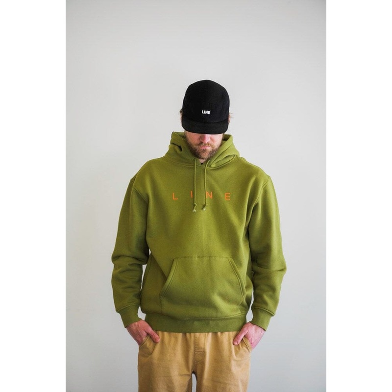 Line Corpo Hoodie|OLIVE|GREY|BLACK|S|M|L|XL|LG|MD