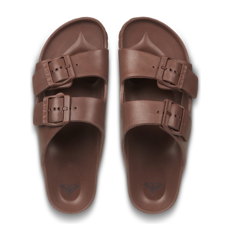 Roxy Kattie Basic Sandal|Chocolate|Black|6|7|8|9|10