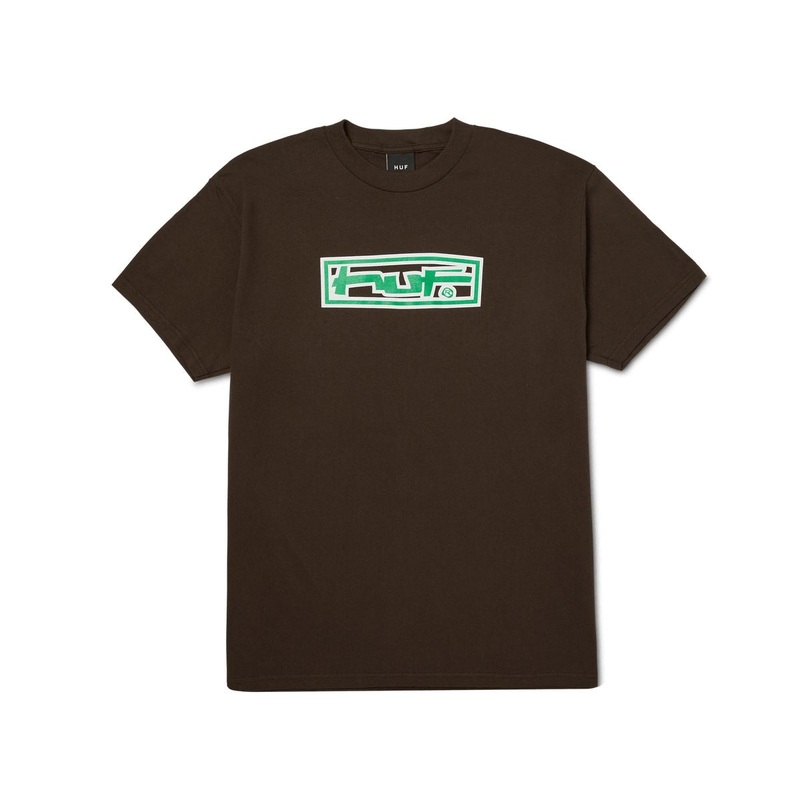 HUF Stretch T-Shirt|Bison|S|M|L|XL