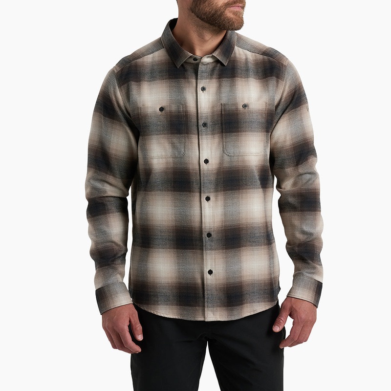 Kuhl Mens Law Flannel 2025|Quicksand|L|M|XL|XXL