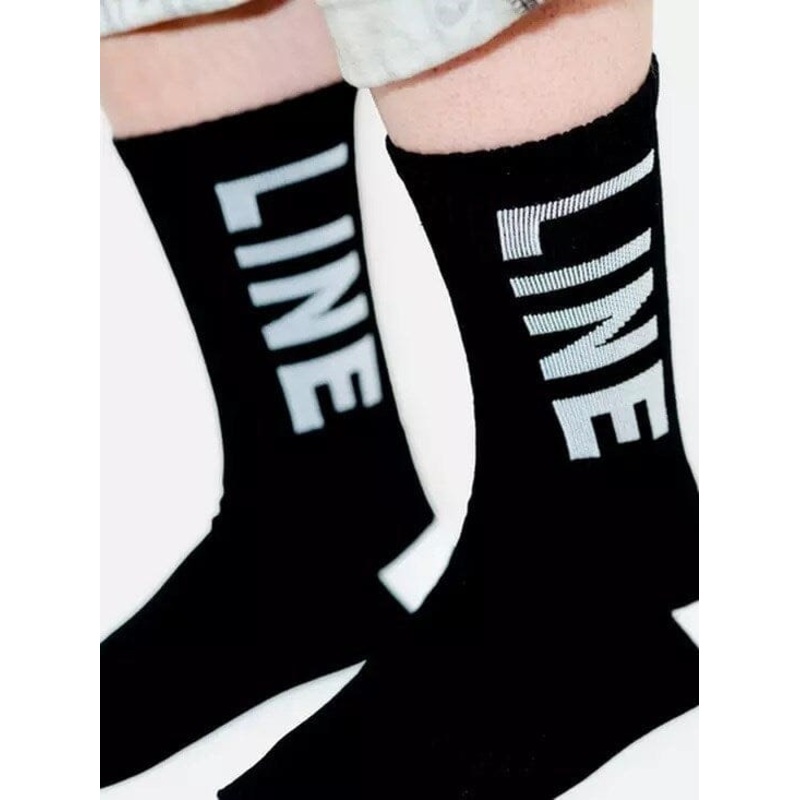 Line CREW SOCK 3PK|BK/GR/WT|1SZ
