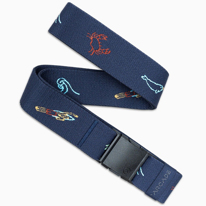 Arcade Save the Waves Belt|Navy