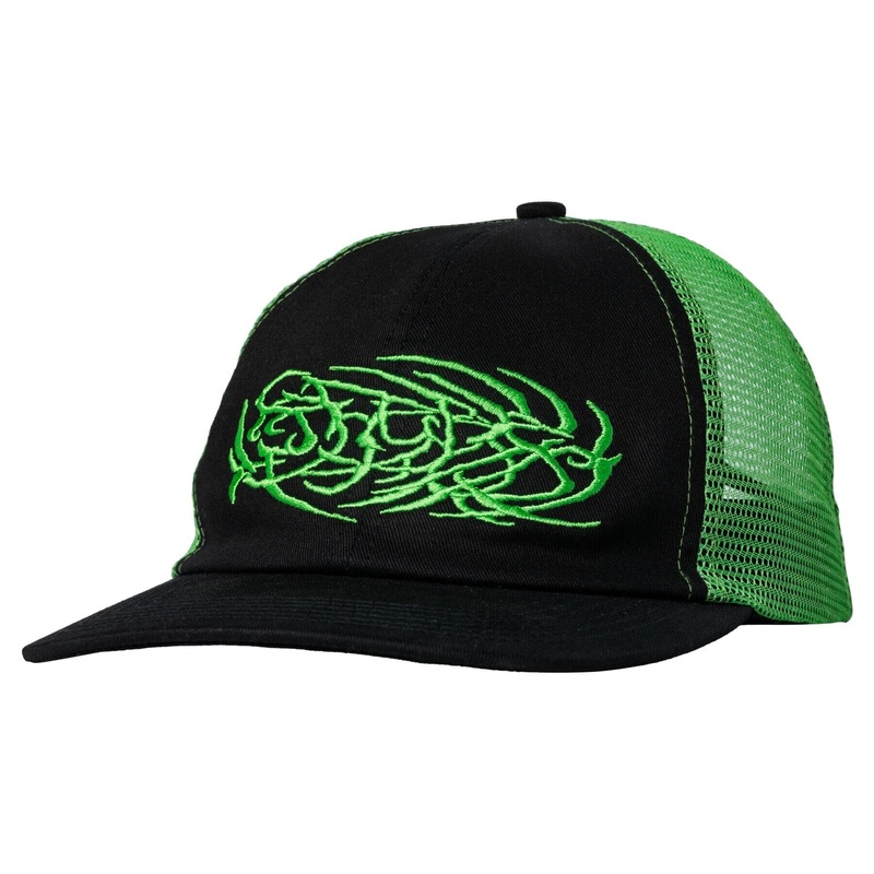 There Chainsaw Snapback Cap|Black / Green