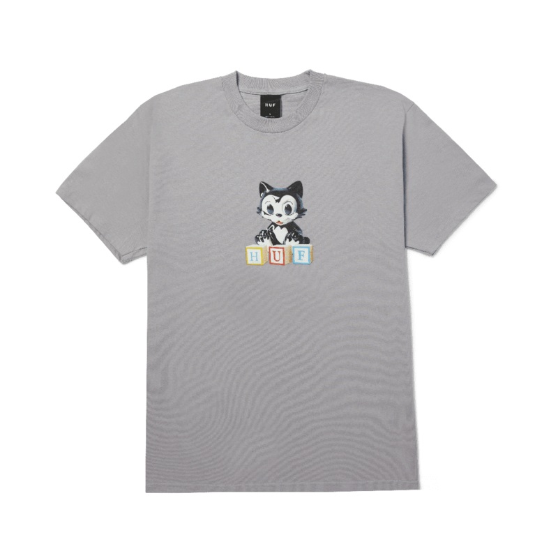 HUF Blocks T-Shirt|Lilac Chalk|S|M|L|XL