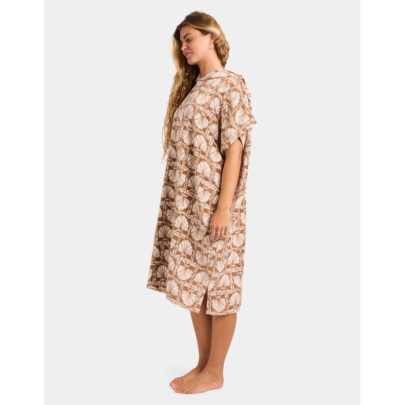 Billabong Heat Hoodie Towel|Mushroom