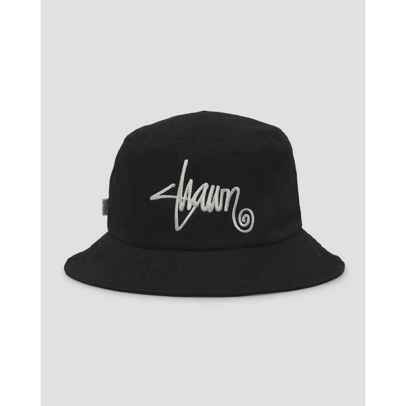 S Double Shawn Script Bucket Hat