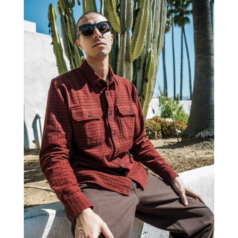 Volcom Augustone Shirt|Merlot|S|M|L|XL