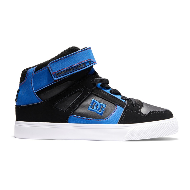 Dc Shoes Pure High-top Ev Black/blue/red