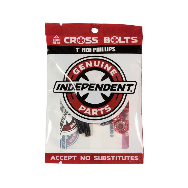 Tornillos skate Independent Phillips – Red