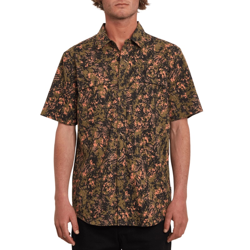 Volcom Layne Ss Military|Camouflage|XS|S|M|L|XL