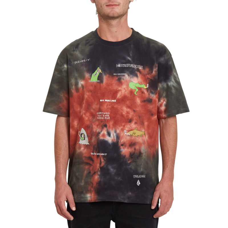 Volcom Pentagram Pizza Fa Ss Multi