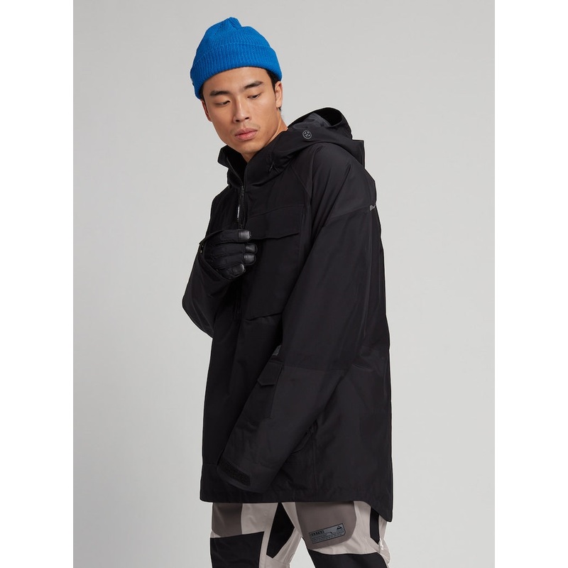 Burton Men’s Gore-tex Banshey Anorak Jacket True Black