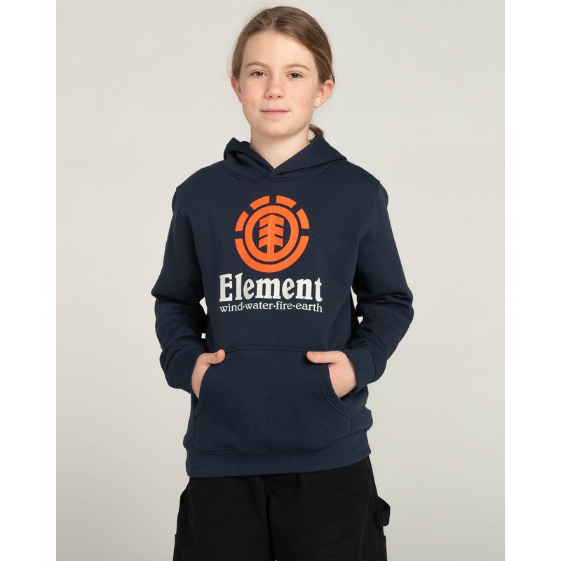Element Vertical Hood Boy Eclipse Navy