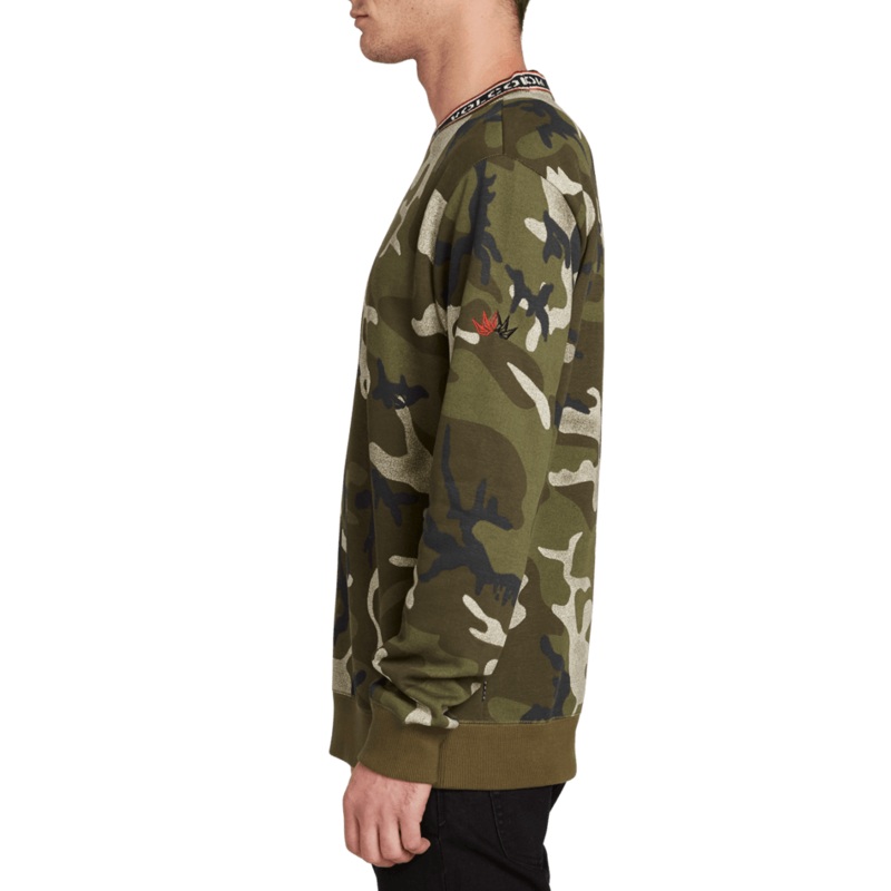 Volcom Forward To Past Crew Camouflage