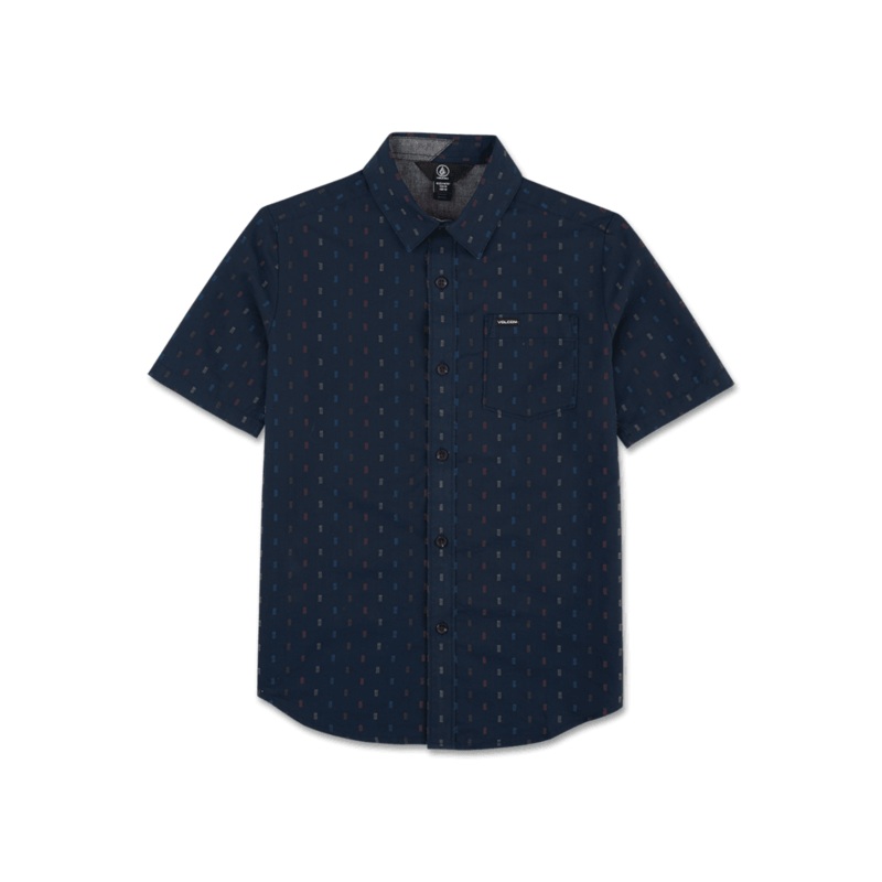 Camisa de nio Volcom Rollins Ss Indigo