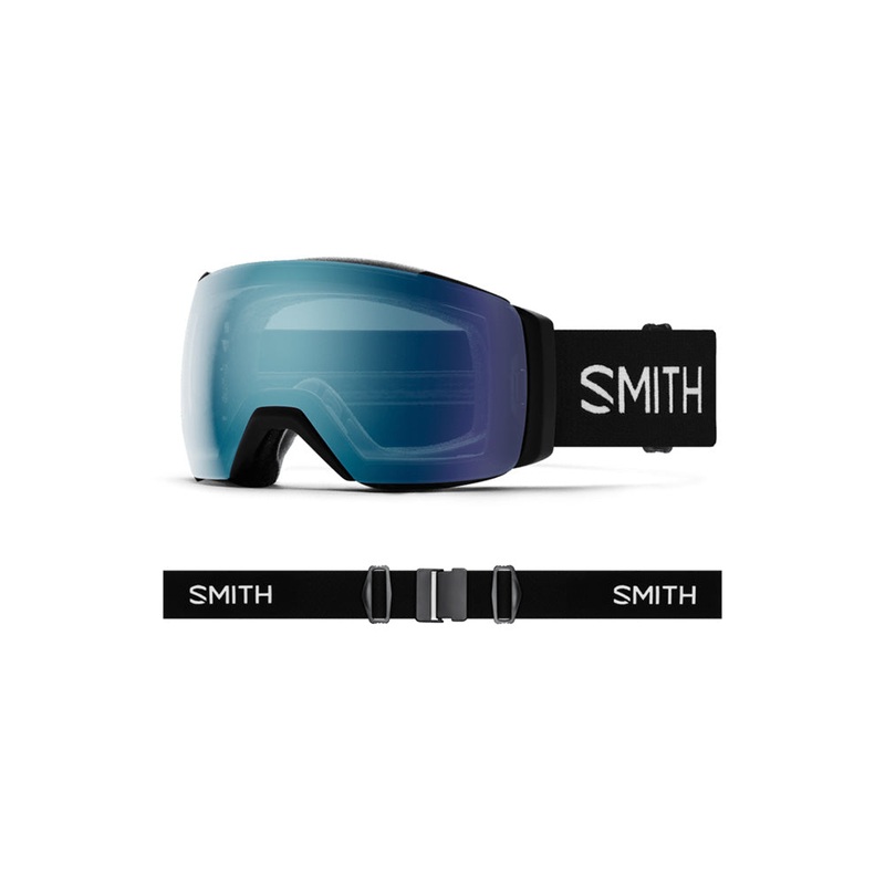 Smith I/O Mag XL Goggles 2026|Black/Color Pop Everyday Blue Mirror|White Fade Out/Color Pop Sun Black|OS
