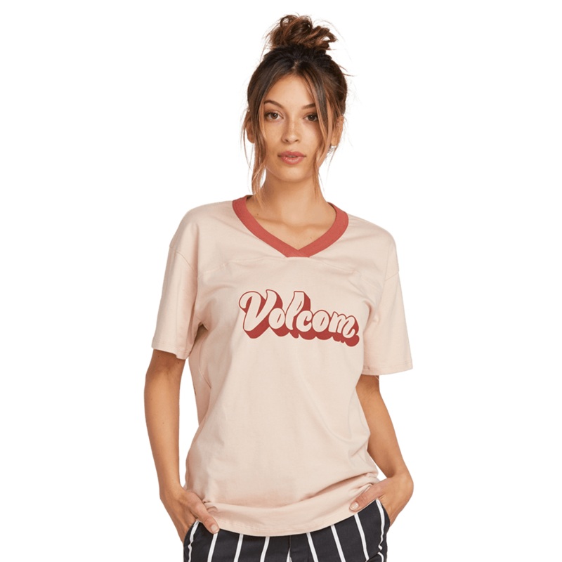 Volcom Becomce Ss|Pink|M