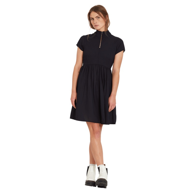 Volcom Dotsabilly Dress|Black|XS|S|M|L|XL