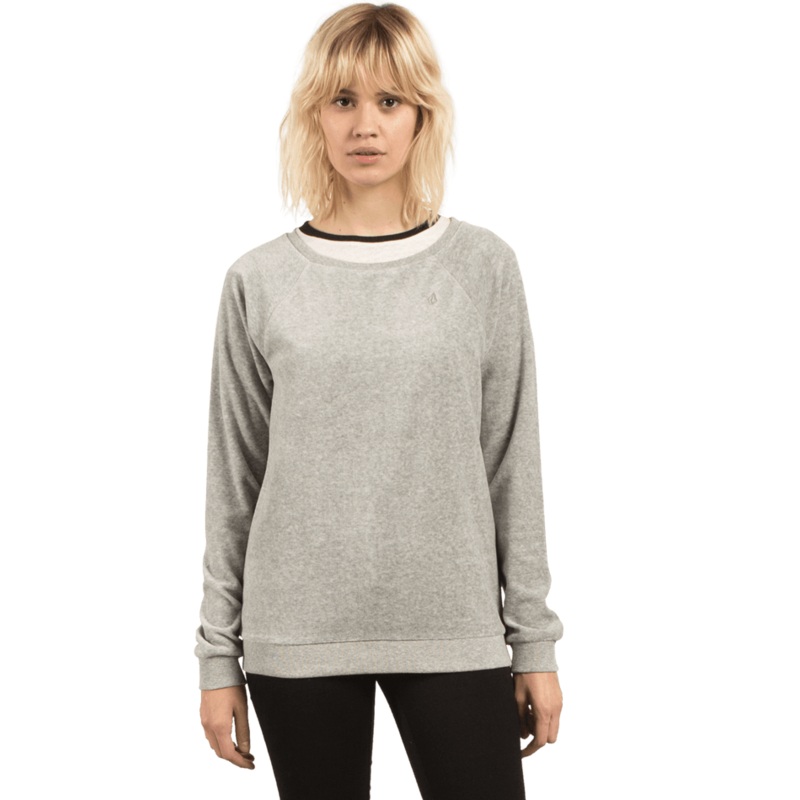 Volcom Gotta Crush Crew|Grey|XS