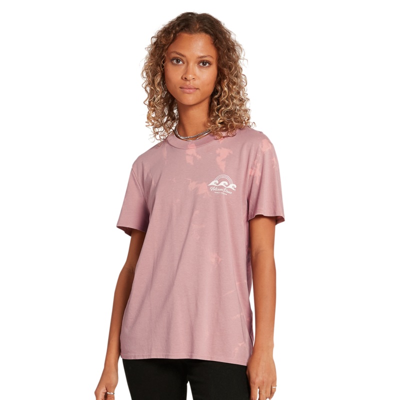 Volcom Lock It Up Tee Faded Mauve