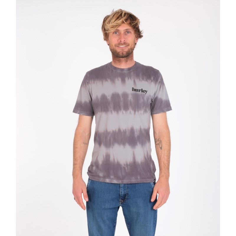 Camiseta Hurley Everyday washed Tie Dye Particly Grey