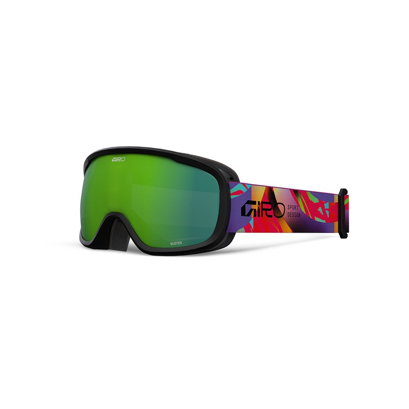 Giro Buster Kids Goggles 2026|Multicolor Flow with Loden Green|Pink Flow Amber Pink|Black Stacked Amber Scarlet|OS