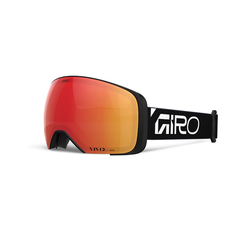 Giro Comp Goggles 2026|Black Wordmark Vivid Ember|OS