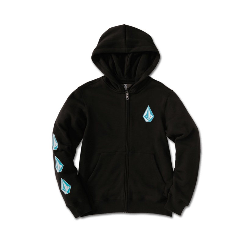 Volcom Iconic Stone Zip|Black|L