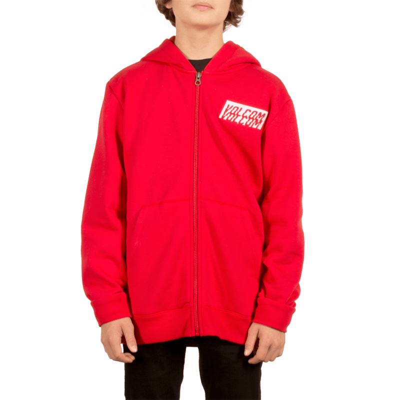Volcom Supply Stone Zip True Red