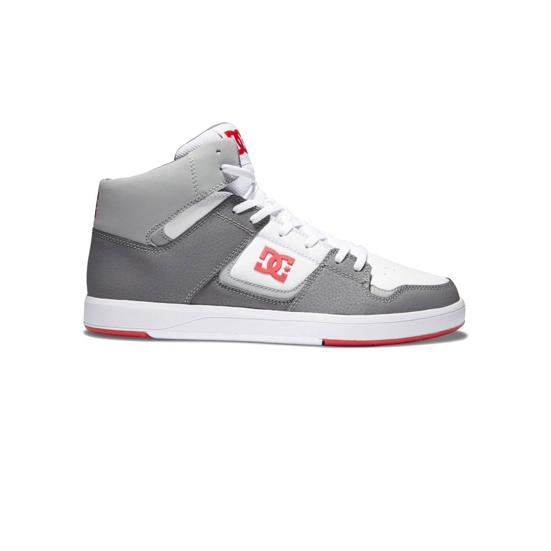 Dc Shoes Cure Hi Top White/grey/red