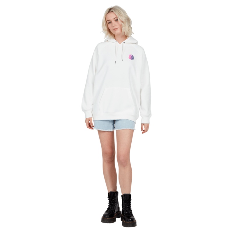 Volcom Star Shields Bf Hoodie Star White