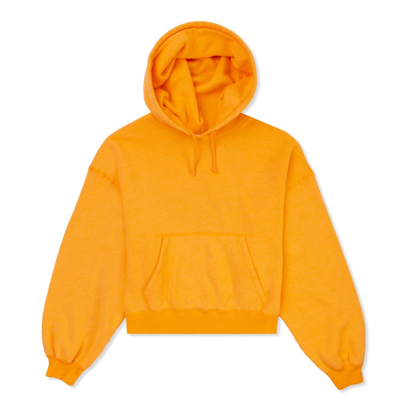 Women’s Vintage Fleece Hoodie|Orange|XS|S|M